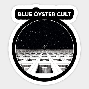 90s Blue Oyster Cult Sticker